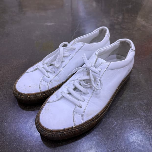 커먼프로젝트 우먼 아킬레스 로우 검 컨페티 솔 화이트 37