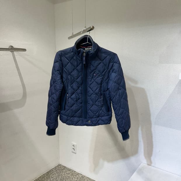 타미힐피거 퀄팅 패딩 자켓