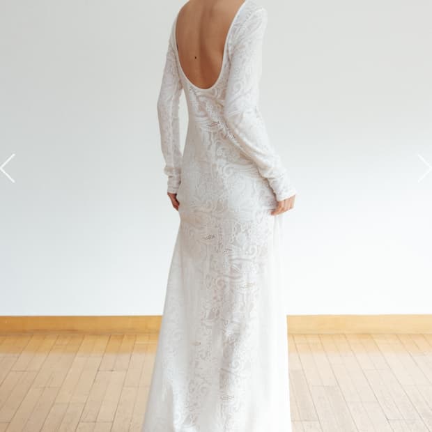 모노하 레이스 드레스