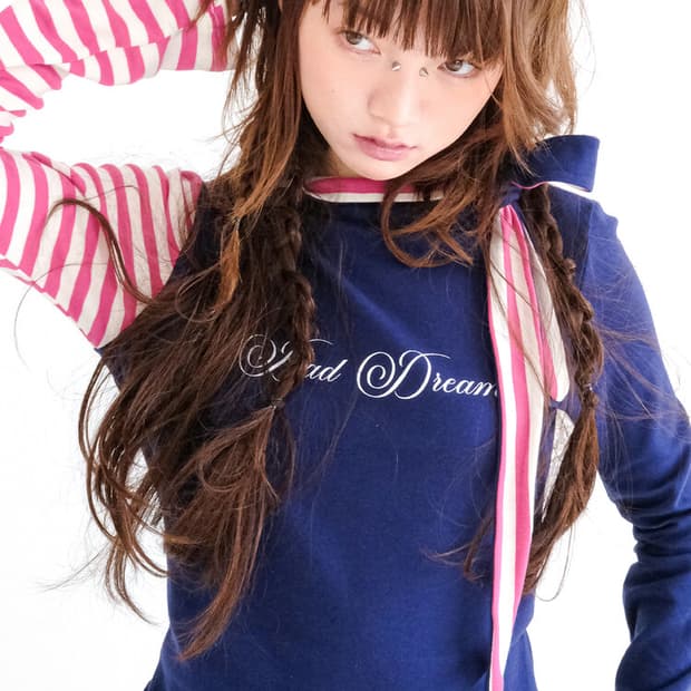 샵페어리 petit scarf stripe turtleneck