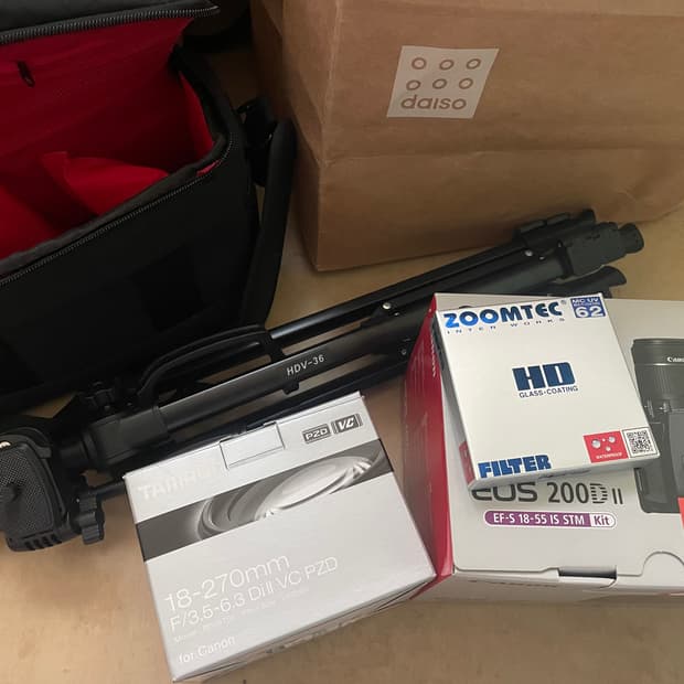 Canon 카메라 패키지