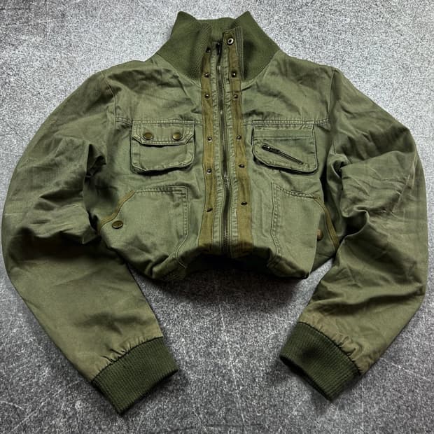 재패니즈 빈티지 90s 핌키 밀리터리 발렌시 자켓 S