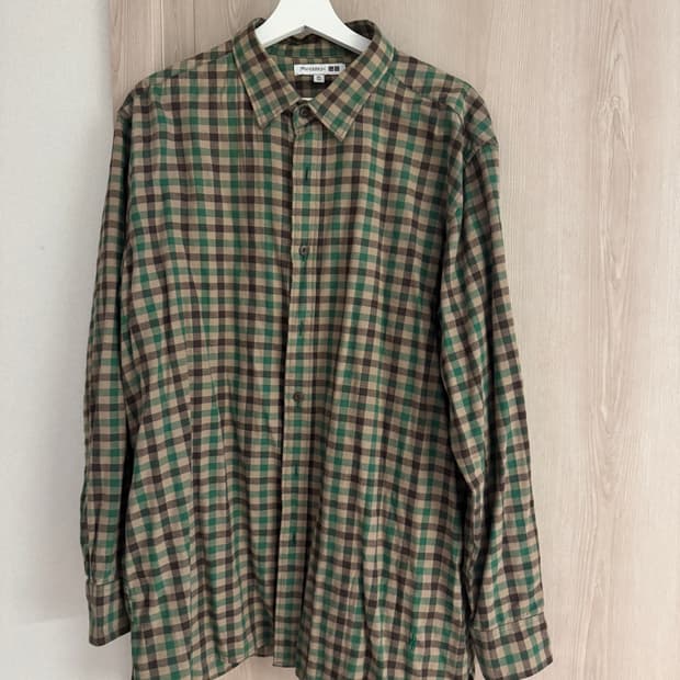 유니클로 JW앤더슨 체크셔츠