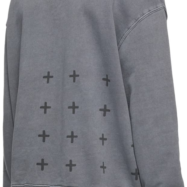 수비 KSUBI 비기 크루넥 스웻셔츠 맨투맨 그레이 XL