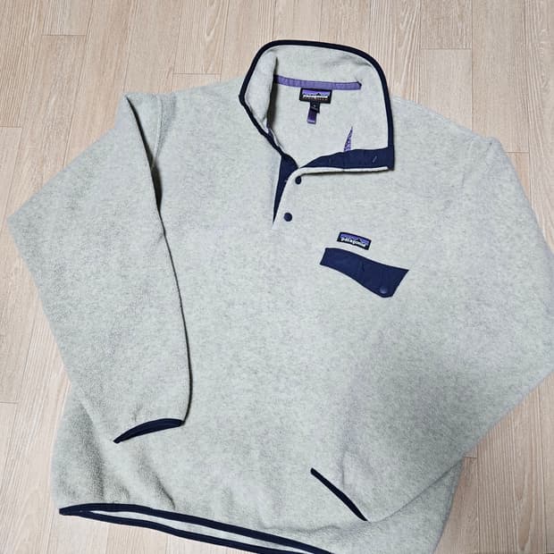 파타고니아 헤비웨이트 오트밀 신칠라 아노락 플리스 후리스 맨투맨