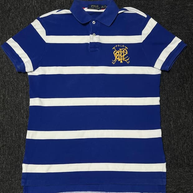 Polo Ralph Lauren Crest Striped Polo Shi