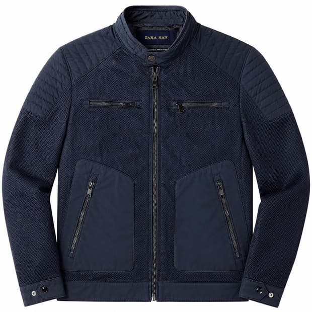 [M] ZARA 자라 라이더 자켓