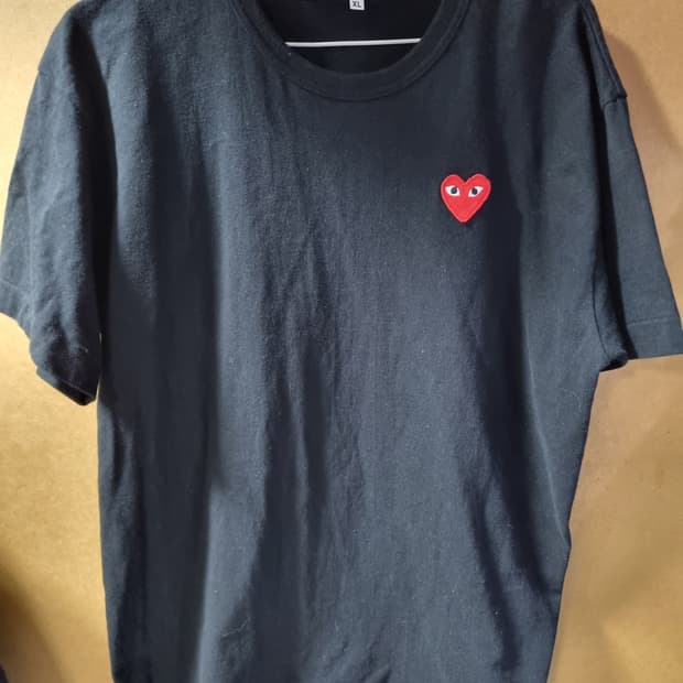 꼼데가르송 남성 반팔 티셔츠 