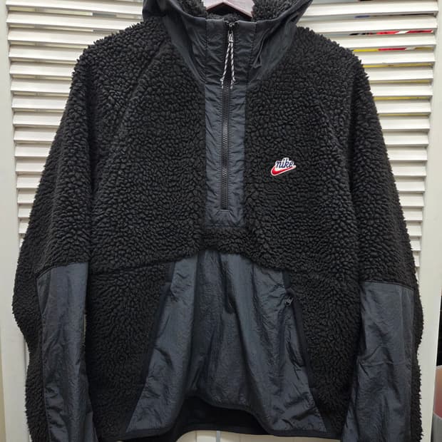 나이키 헤리티지 윈터 후드 하프집업