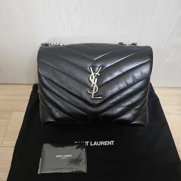 생로랑 루루백 스몰사이즈 은장