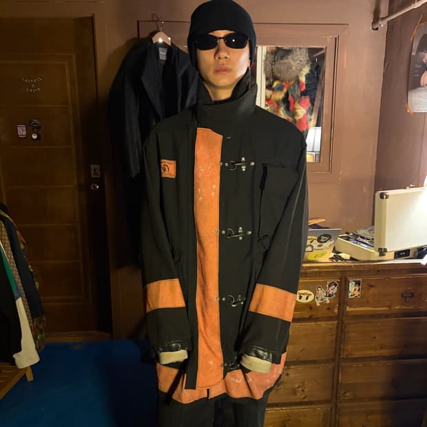 90S "BETHESDA" ORGINAL FIREMAN JACKET