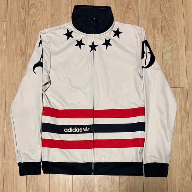 아디다스 스타 스트라이프 트랙탑 져지 100