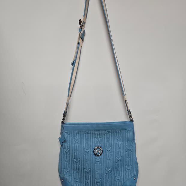 메트로시티 블루 숄더백 크로스백