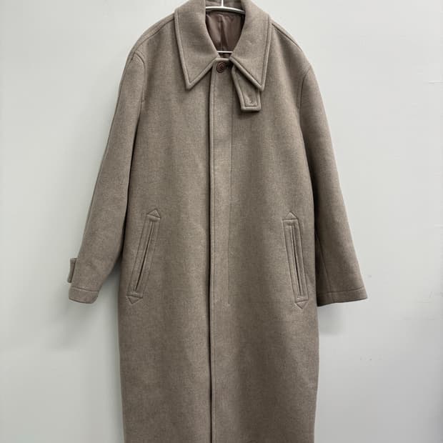 쿠어 COOR MTR 울 카시미어 발마칸 코트