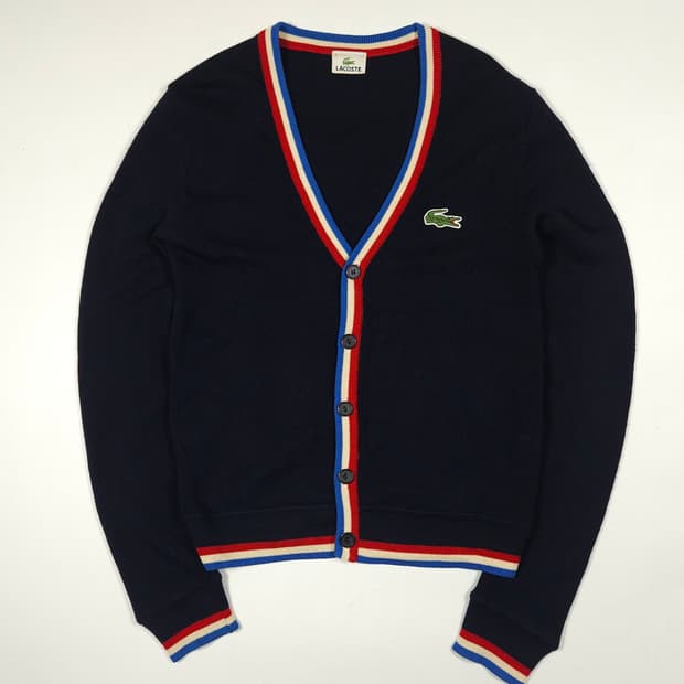 라코스테 네이비 가디건