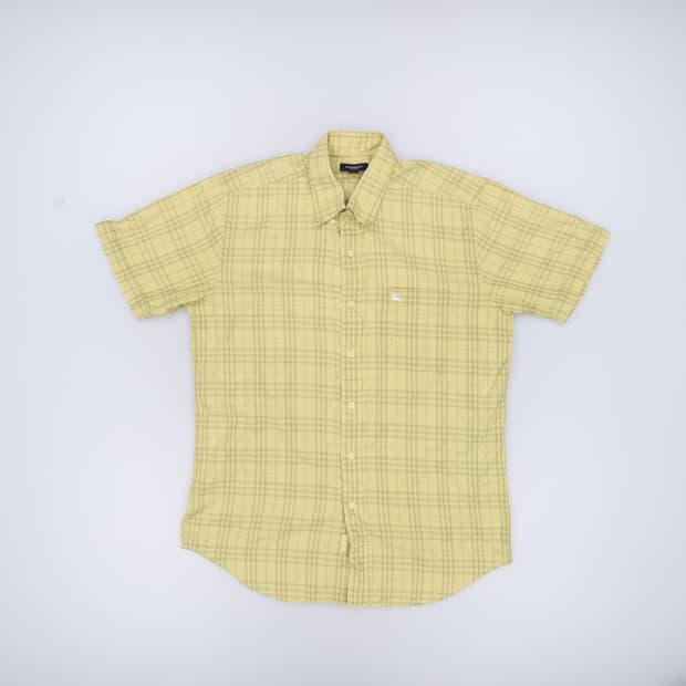 M 빈티지 노바체크 반팔셔츠 0327H1