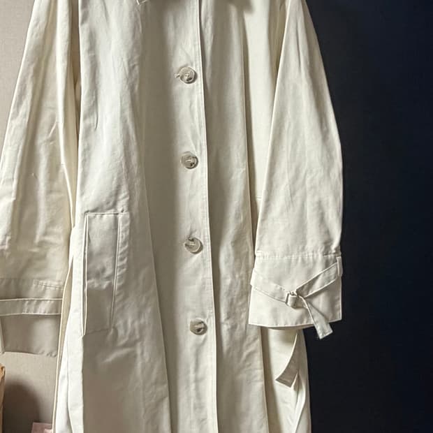 김서룡 베이지 트렌치코트 95(77)