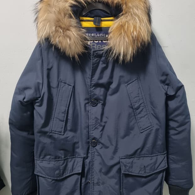 슈퍼드라이 패딩 L(105~110)