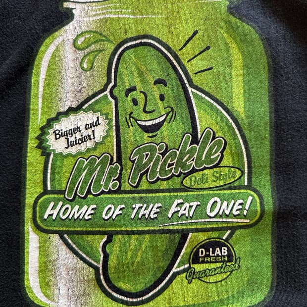 00s D-LAB 'Mr. Pickle' Graphic Tee - XL
