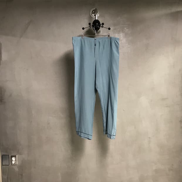 프라다 실크 팬츠 L