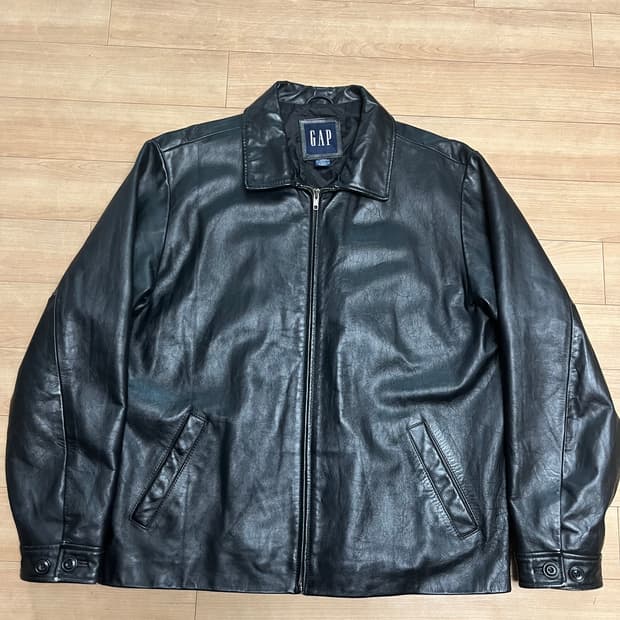 올드갭 레더 자켓 L