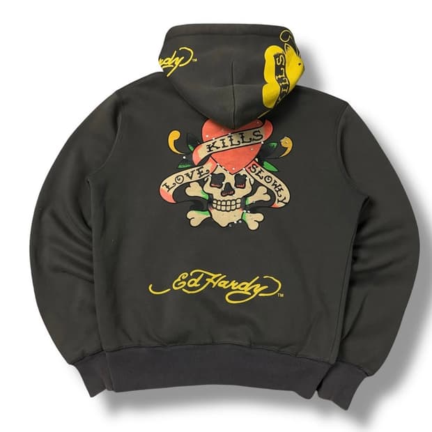 에드하디 큐빅 후드집업