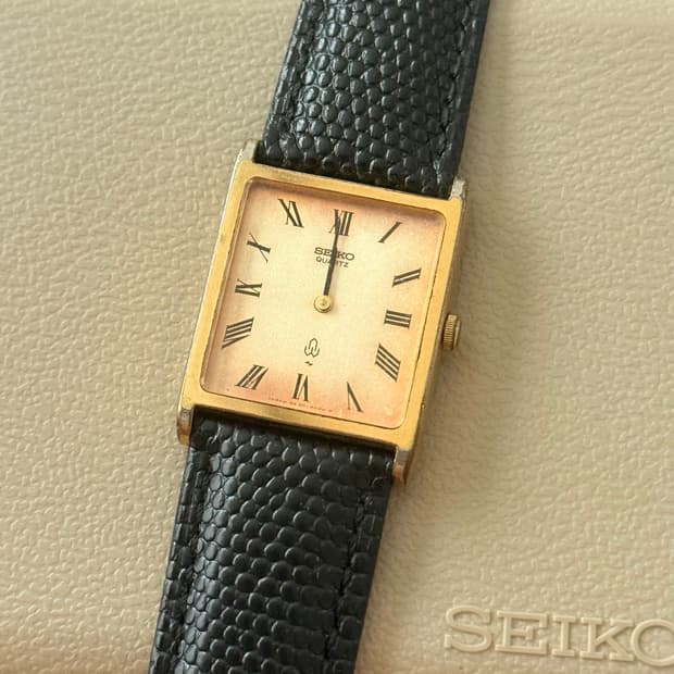 Seiko 세이코 쿼츠 샤를 드 로만 골든 에이지 아카이브