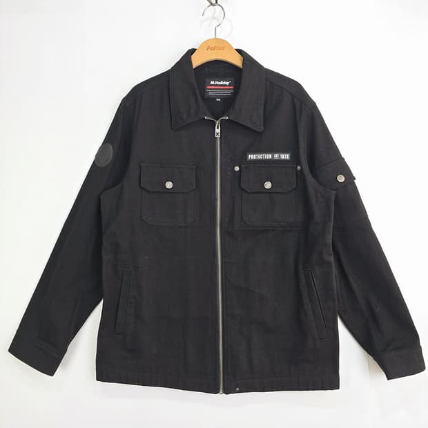 엠홀리데이 M.Holiday 포켓 자켓 블랙 105