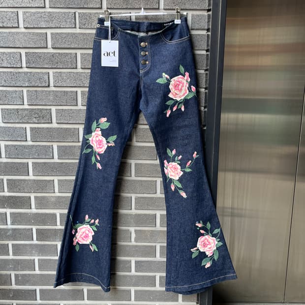 00s BIEMME JEAN 부츠컷 팬츠