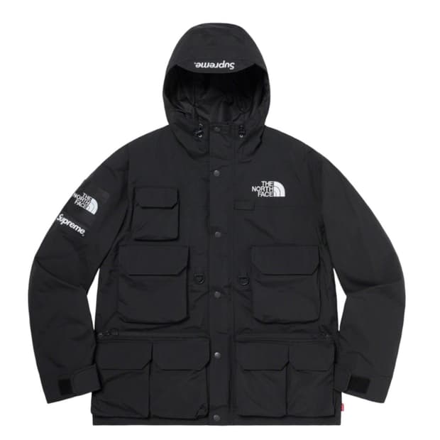 슈프림 x 노스페이스 카고 자켓 블랙 - 20SS