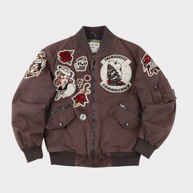 [M] 더매드니스 MA-1 패치업 봄버자켓