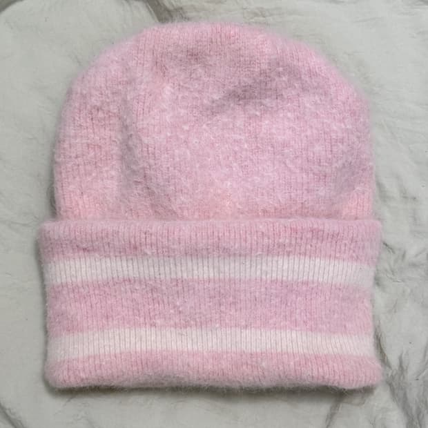 베이비핑크 비니 