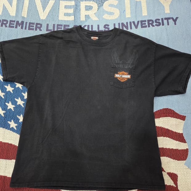할리데이비슨 빈티지 티셔츠 (HARLEY-DAVIDSON)