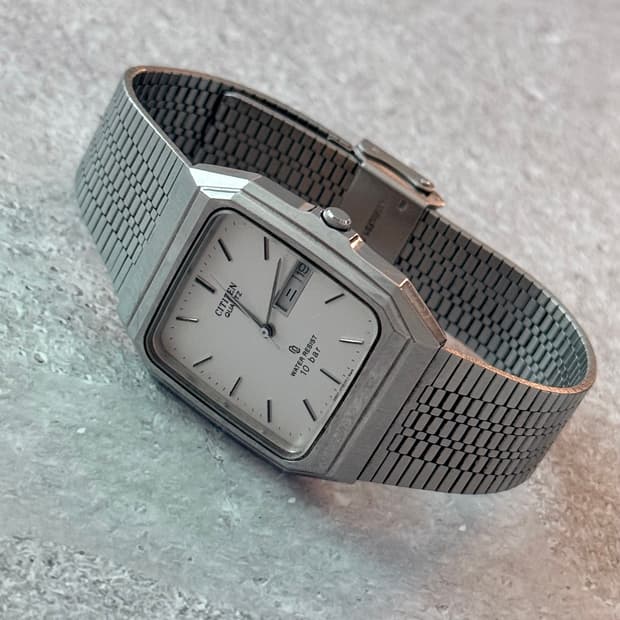 Citizen 시티즌 Square Day-Date 10bar