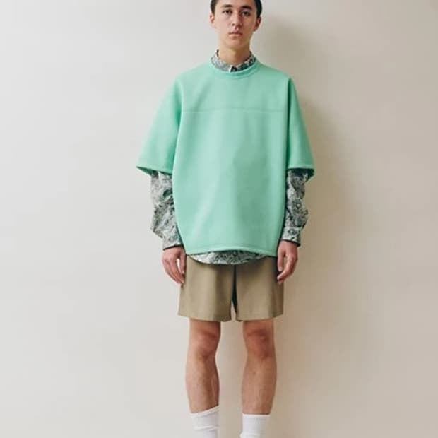 디가웰 본딩 Dolman Sleeve T-Shirt 그레이 (3)