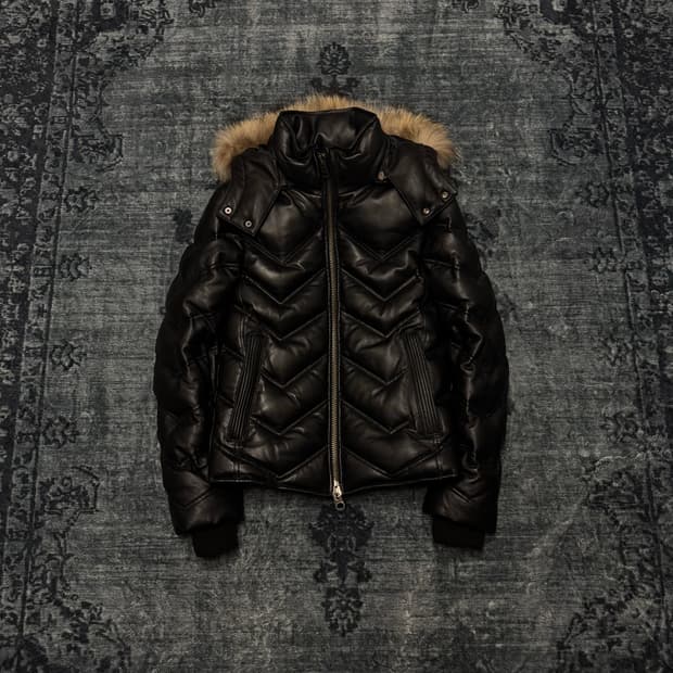 Jackrose 00s archive fur leather down ja