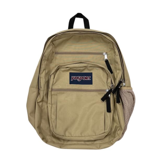 잔스포츠 빈티지 빅스튜던트 베이지 브라운 백팩 가방
