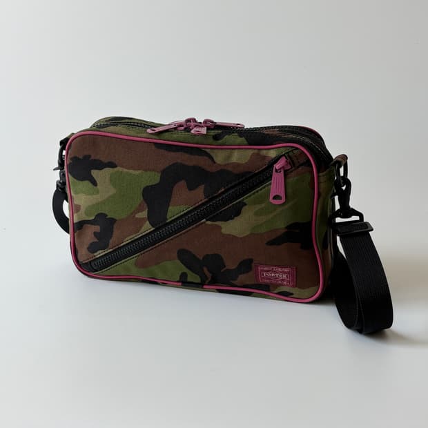 Cordura Square Shoulder Bag (Camo)