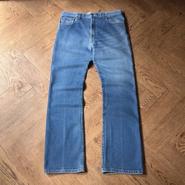 [38]00's 리바이스 517 빈티지 워싱 스트레치 플레어진 F41