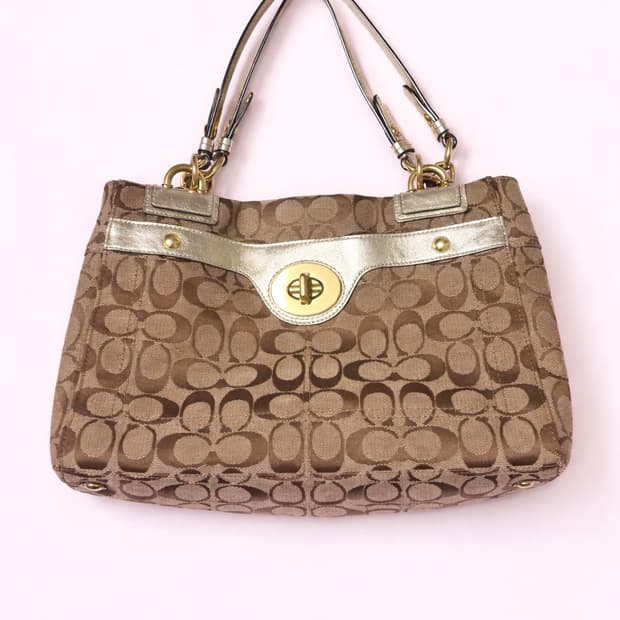 코치 갸루 숄더백