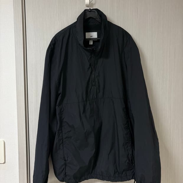 H&M 블랙 바람막이 아노락 XL (105-110)