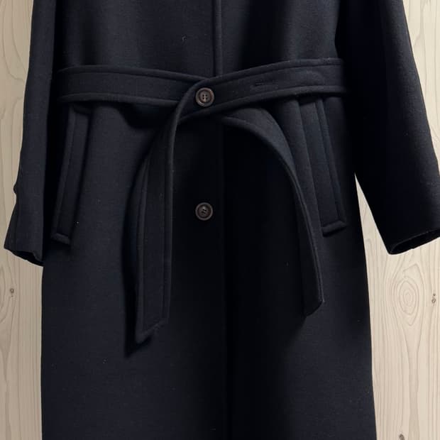 아바몰리 캐시미어 울 싱글 코트