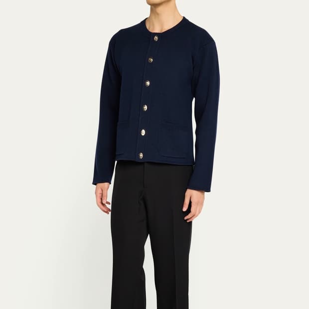 (S) 웨일스보너 AW24 캐시미어 가디건