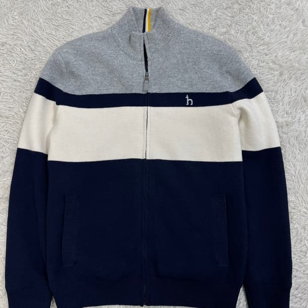 헤지스 니트 집업 가디건/#325