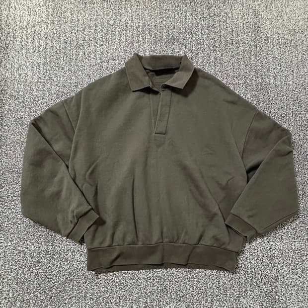 빈티지9. 피어오브갓 에센셜 맨투맨 스웻셔츠 카라 긴팔티