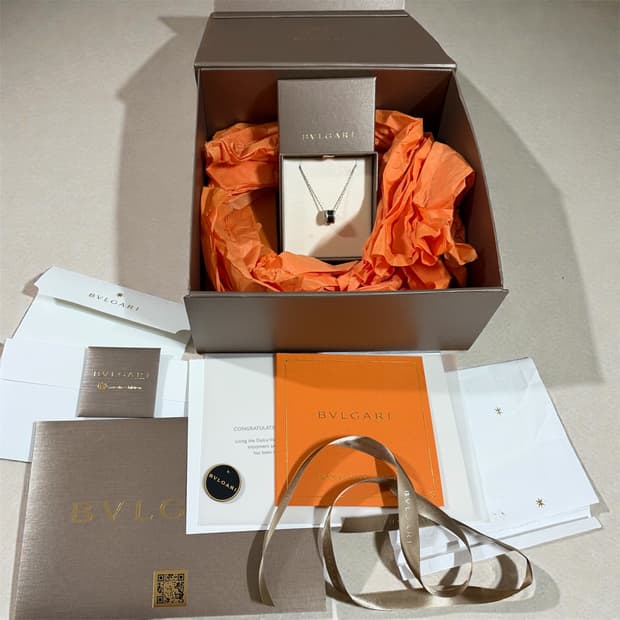 정품 불가리 세이브더칠드런 목걸이 (연장)