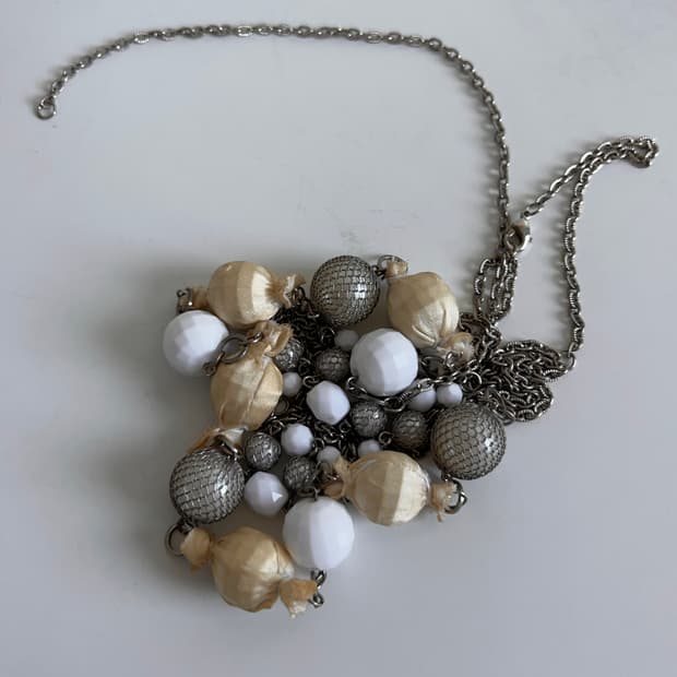 메쉬 캔디 목걸이