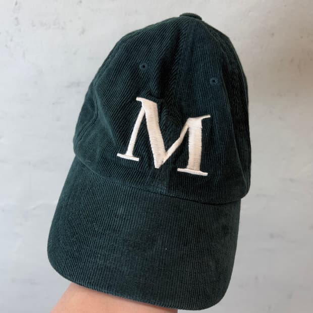 마르디메크르디 코듀로이 볼캡 그린