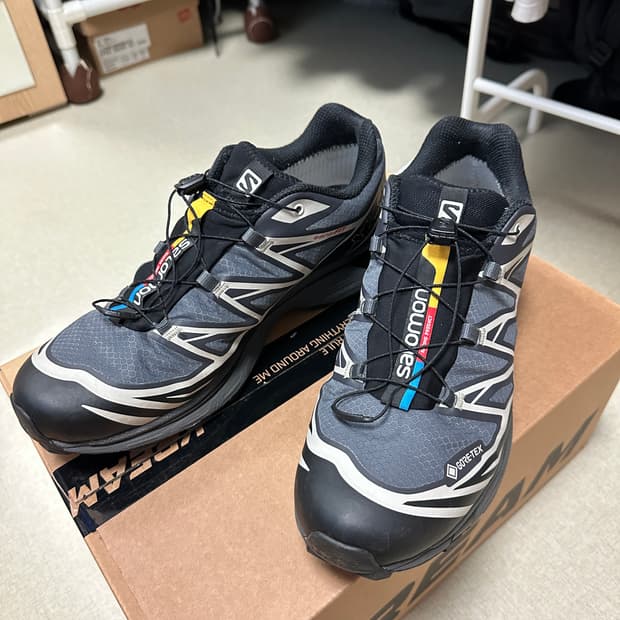 280) 살로몬 XT-6 블랙 에보니