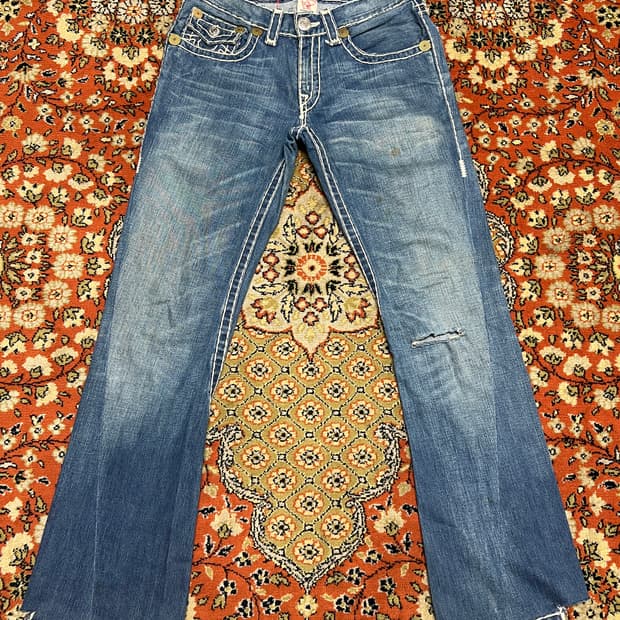 [32] 트루릴리전 Joey Super T 부츠컷 플레어 데님팬츠